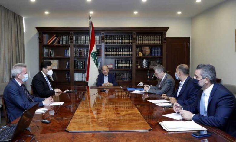 اجتماع في قصر بعبدا بشأن المحروقات في لبنان